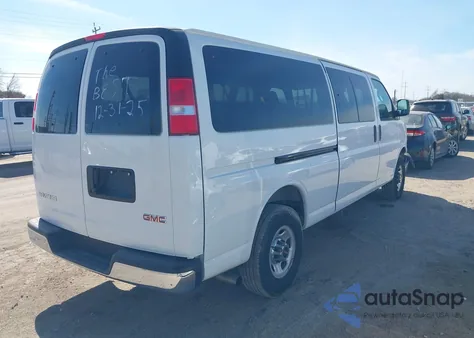 2025 GMC Savana Passenger Rwd 3500 Extended Wheelbase Lt z USA, uszkodzony, nr VIN 1GJZ7PFP6S1169901